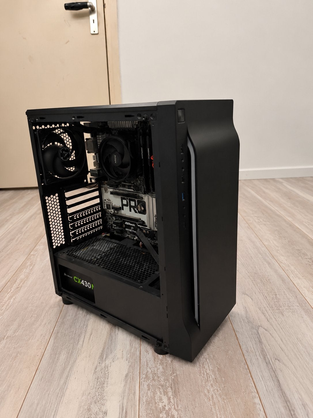 Ryzen 5 1600 PC | 8GB RAM | Gaming Bouwproject | Upgradebaar, Ophalen, Gebruikt, 8 GB, 3 tot 4 Ghz