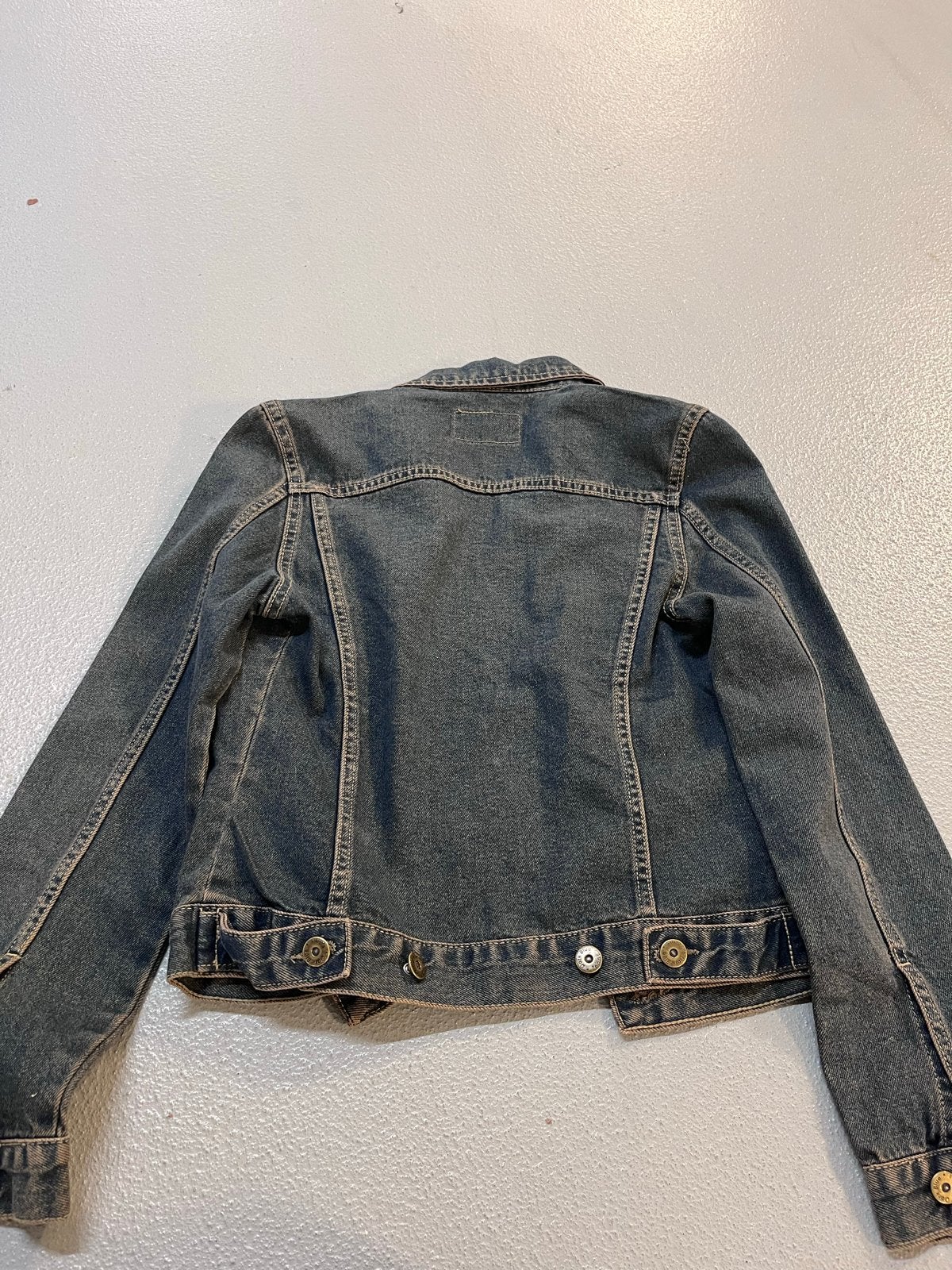 Dark blue spijkerjasje - Zo goed als nieuw, Ophalen of Verzenden, Zo goed als nieuw, Maat 34 (XS) of kleiner, Blauw