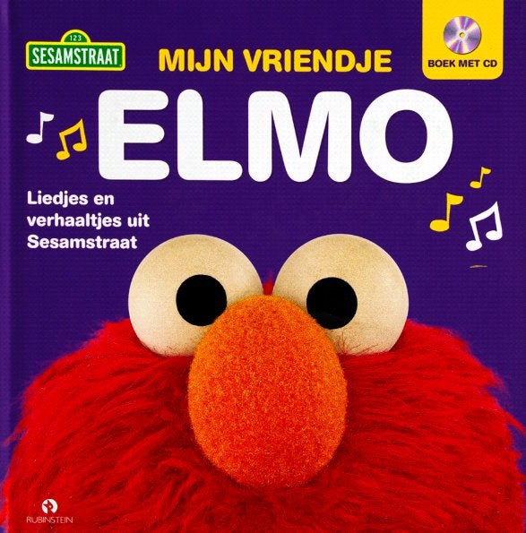 Sesamstraat: Mijn vriendje Elmo Boek met CD (NIEUW), Boeken, Fictie algemeen, Jongen of Meisje, Rubinstein, Nieuw