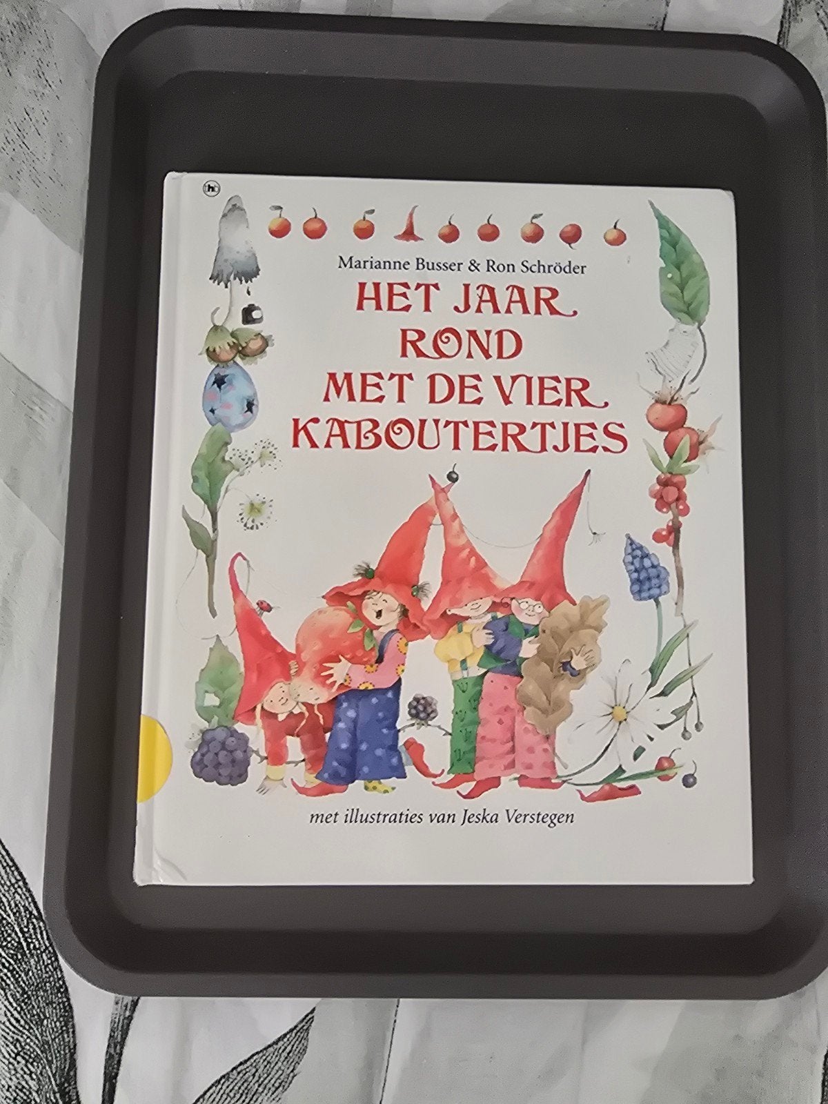Marianne Busser - Het jaar rond met de vier kaboutertjes, Gelezen, Fictie algemeen, Ophalen of Verzenden, Marianne Busser; Ron Schröder