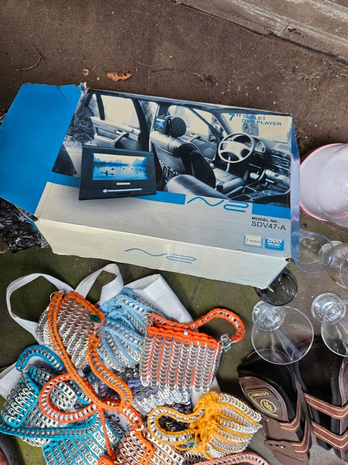 Hele partij rommelmarkt spullen/partij leuke meuk, Ophalen, Gebruikt
