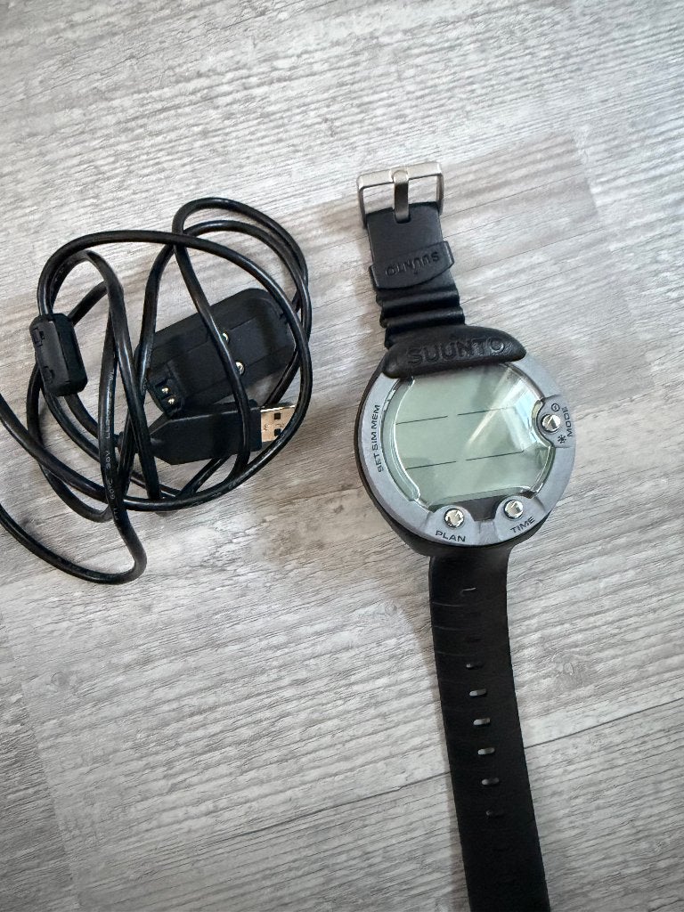 Suunto Vyper, Ophalen, Gebruikt, Duikcomputer