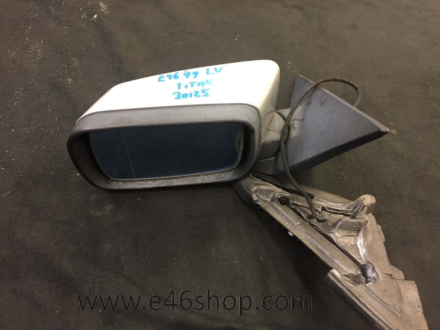 BMW E46 Spiegel links Titanasilber, Gebruikt, -, -, Ophalen of Verzenden