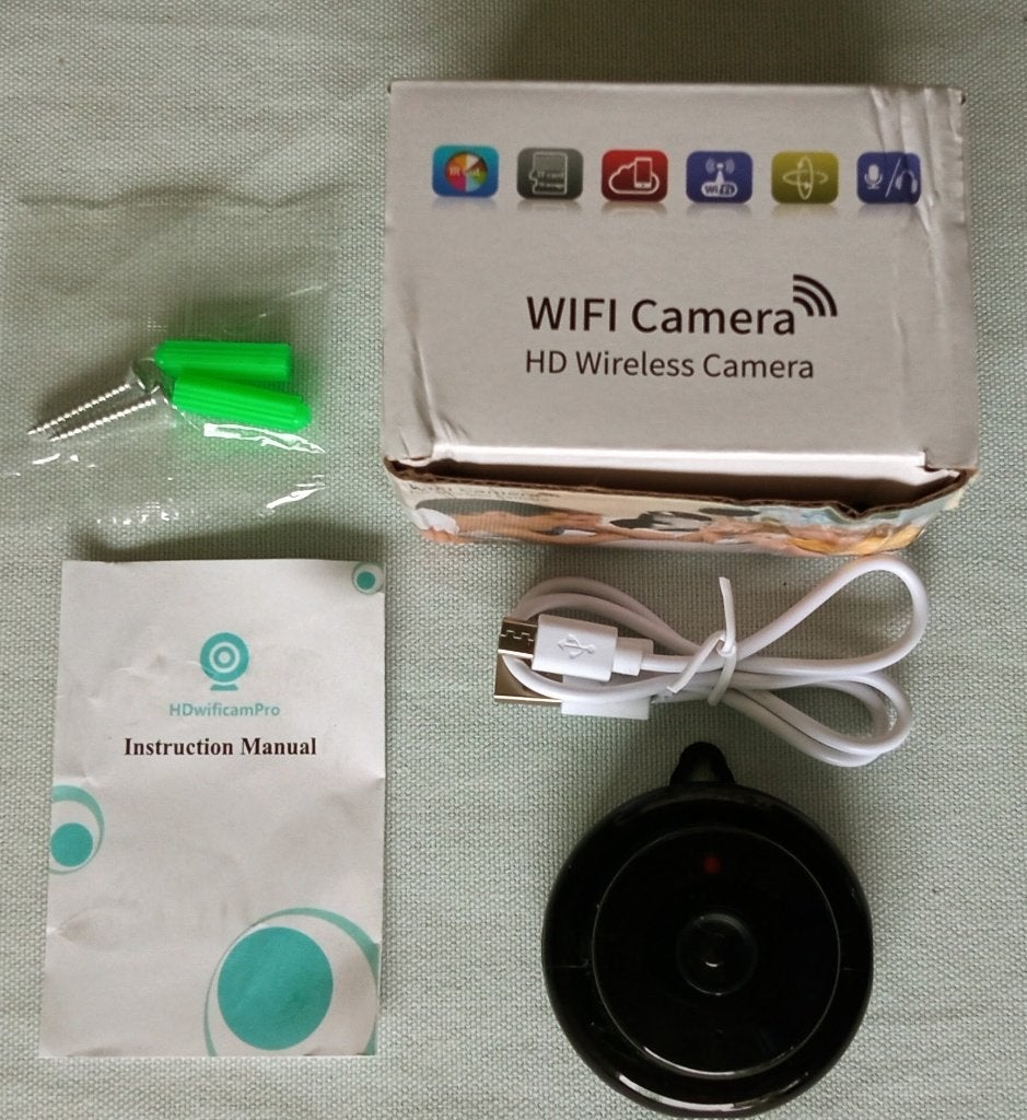 bewakingscamera V380 Wifi-campro app, Verzenden, Nieuw, Binnencamera