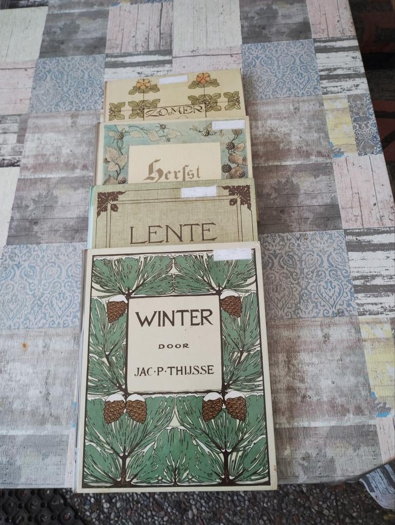 Thijsse Jac.P: 4 seizoenen: lente, zomer, herfst. Winter, Boeken, Ophalen of Verzenden, Zo goed als nieuw, Natuur algemeen