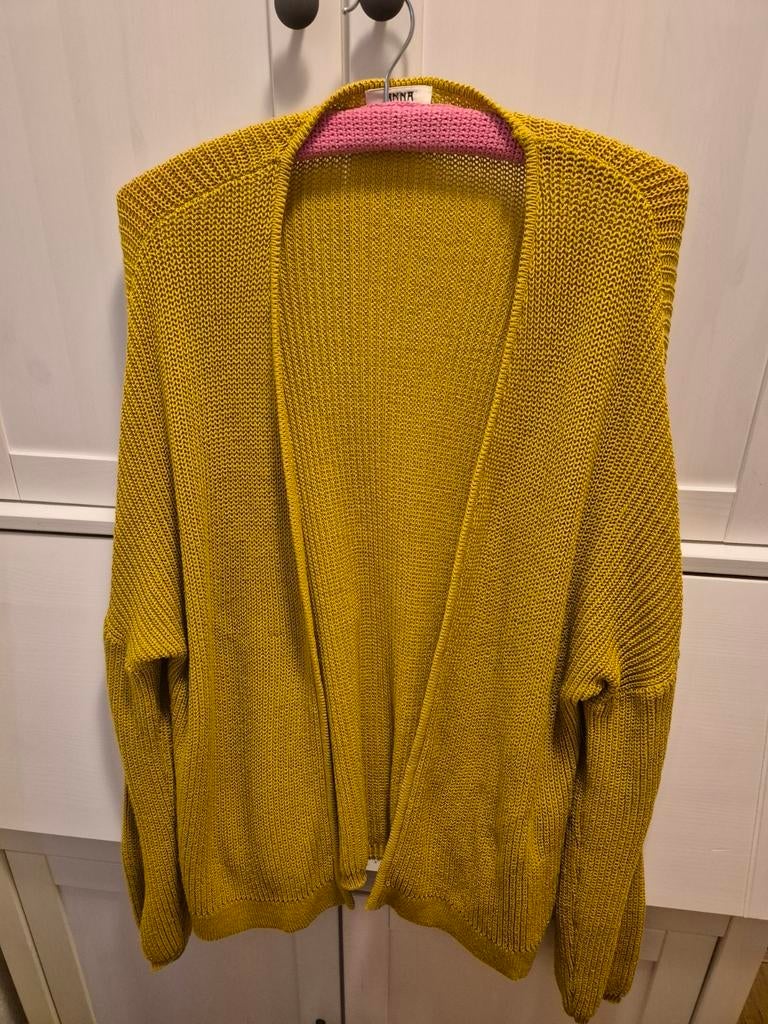 Geel gebreid vest van Anna van Toor, maat XXL, Anna van Toor, Geel, Maat 46/48 (XL) of groter, Ophalen of Verzenden
