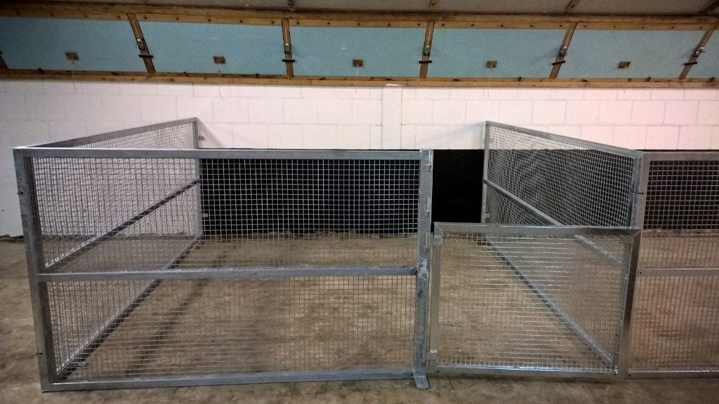 pony stallen /boxen / kennel panelen, Ophalen, Gebruikt