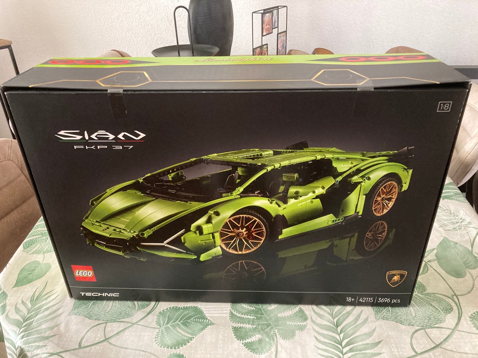 Lego Technic 42115 Lamborghini Sian FKP 37, Ophalen, Nieuw, Technic, Complete set