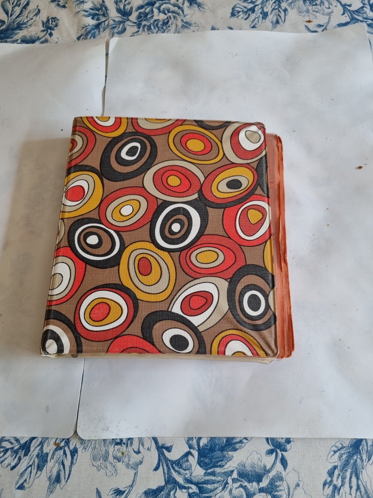 Vintage muntenalbum / Verzamelmap met Spiraalbinding, Ophalen of Verzenden