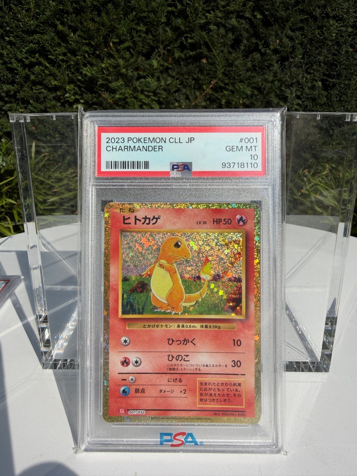 Pokemon PSA 10 Charmander #001/032Pokémon Classic Japanese, Ophalen of Verzenden, Nieuw, Losse kaart