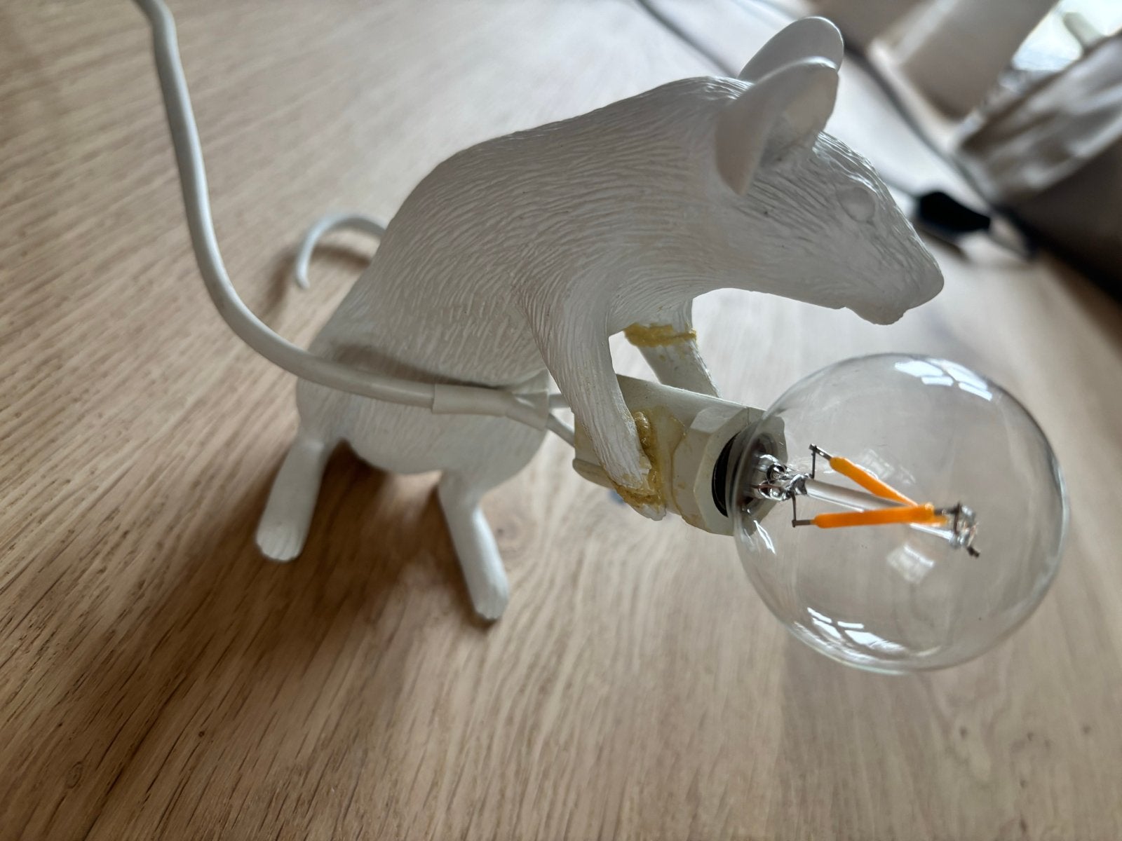 Seletti lamp mouse, Ophalen of Verzenden, Gebruikt