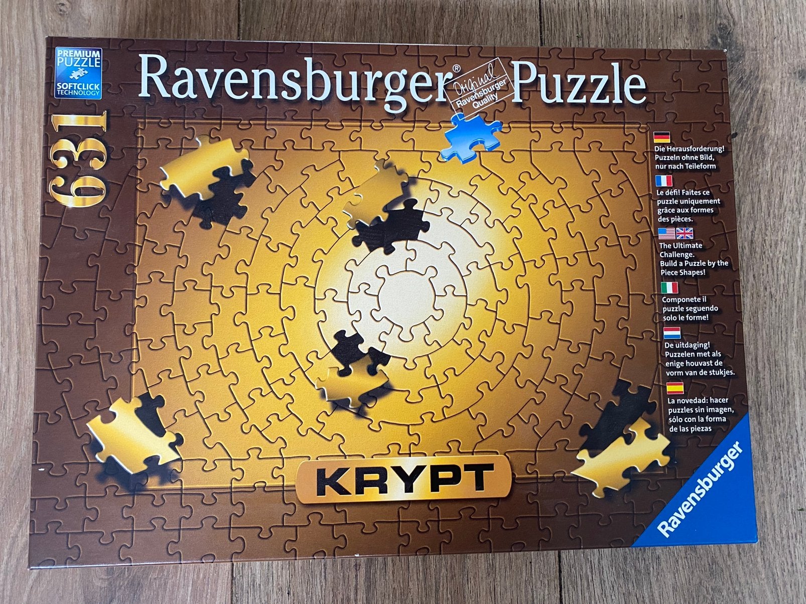 Ravensburger Krypt puzzel Nieuw, Ophalen of Verzenden, 500 t/m 1500 stukjes, Zo goed als nieuw