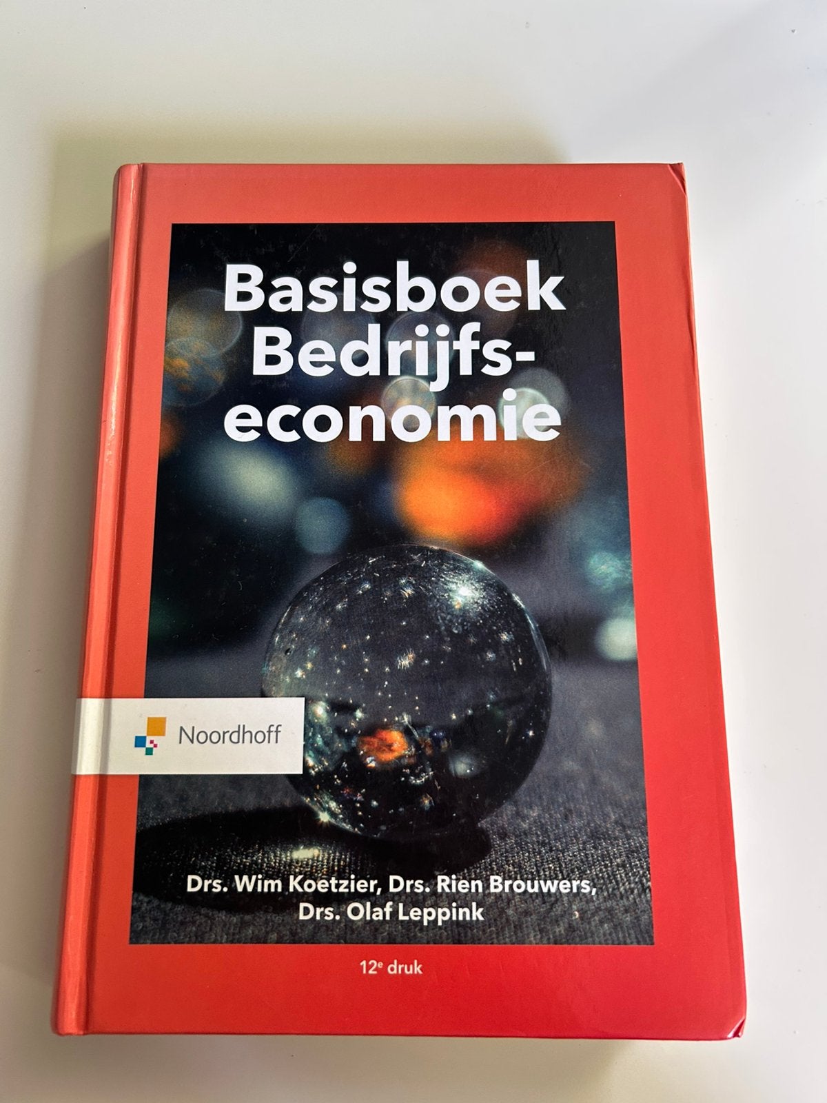 Basisboek bedrijfseconomie, Ophalen of Verzenden, Zo goed als nieuw, Management