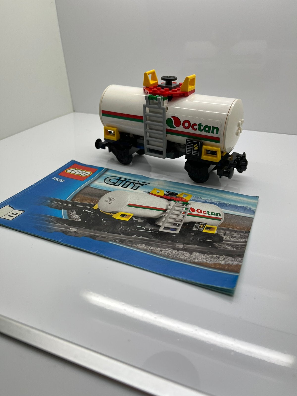Lego trein 7939 tankwagon, Kinderen en Baby's, Ophalen of Verzenden, Zo goed als nieuw