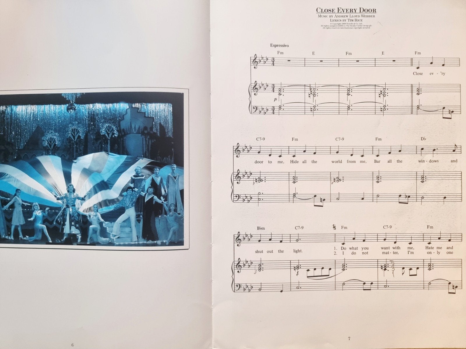Andrew Lloyd Webber Songbook - bladmuziek Art30, Muziek en Instrumenten, Gebruikt, Verzenden, Keyboard, Artiest of Componist