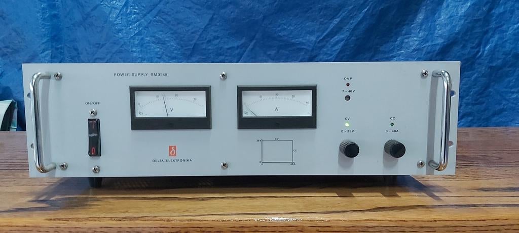 Delta Elektronika SM3540 voeding, Telecommunicatie, Zenders en Ontvangers, Ophalen, Gebruikt