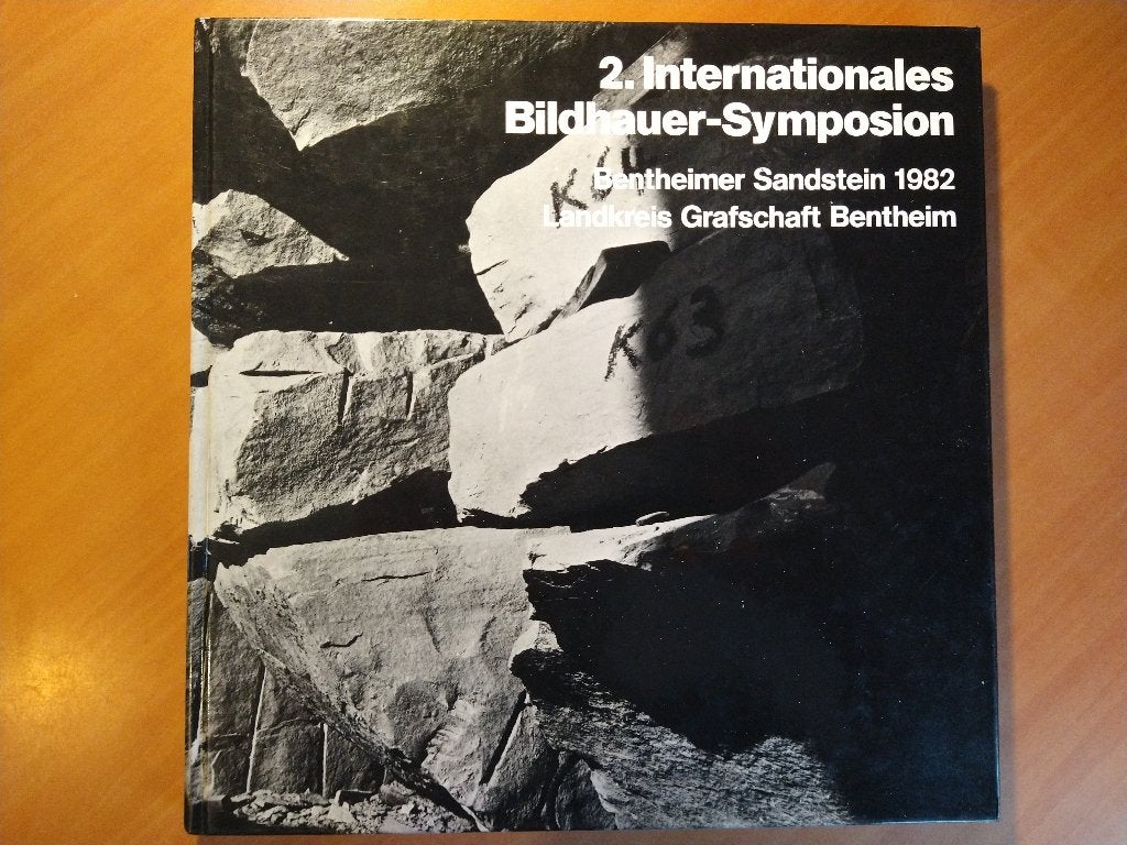 2 Internationales Bildhauer-Symposium Bentheimer Sandstein, Ophalen of Verzenden, Zo goed als nieuw