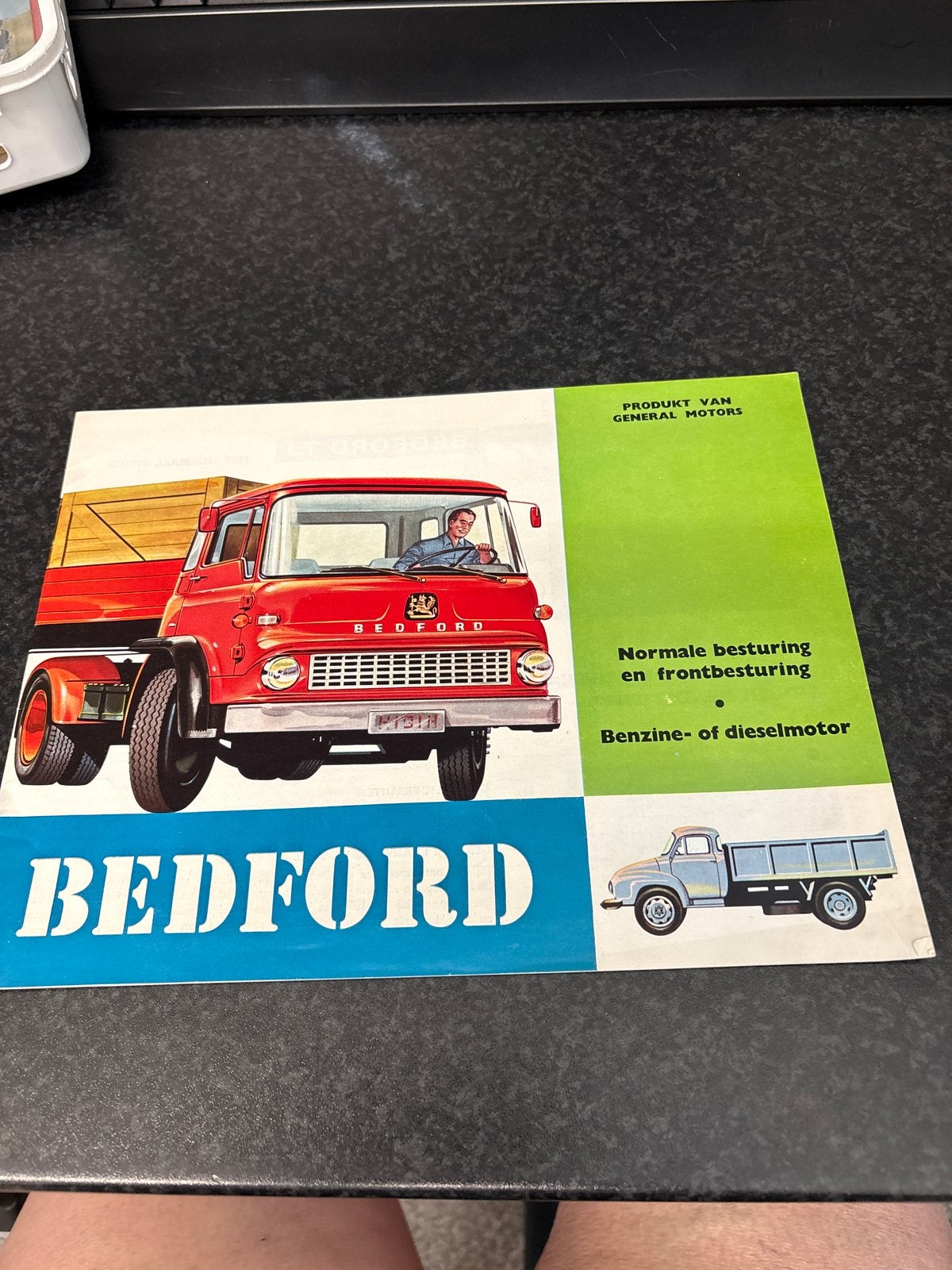 Bedford Vrachtwagen Brochure - Origineel uit de Jaren '60, Ophalen of Verzenden, Gelezen, Overige merken