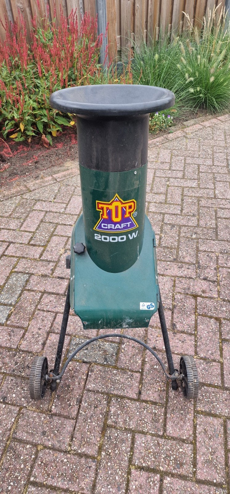 Hakselaar top craft AH 222, Ophalen, Gebruikt, Elektrisch, TOPCRAFT GARDEN