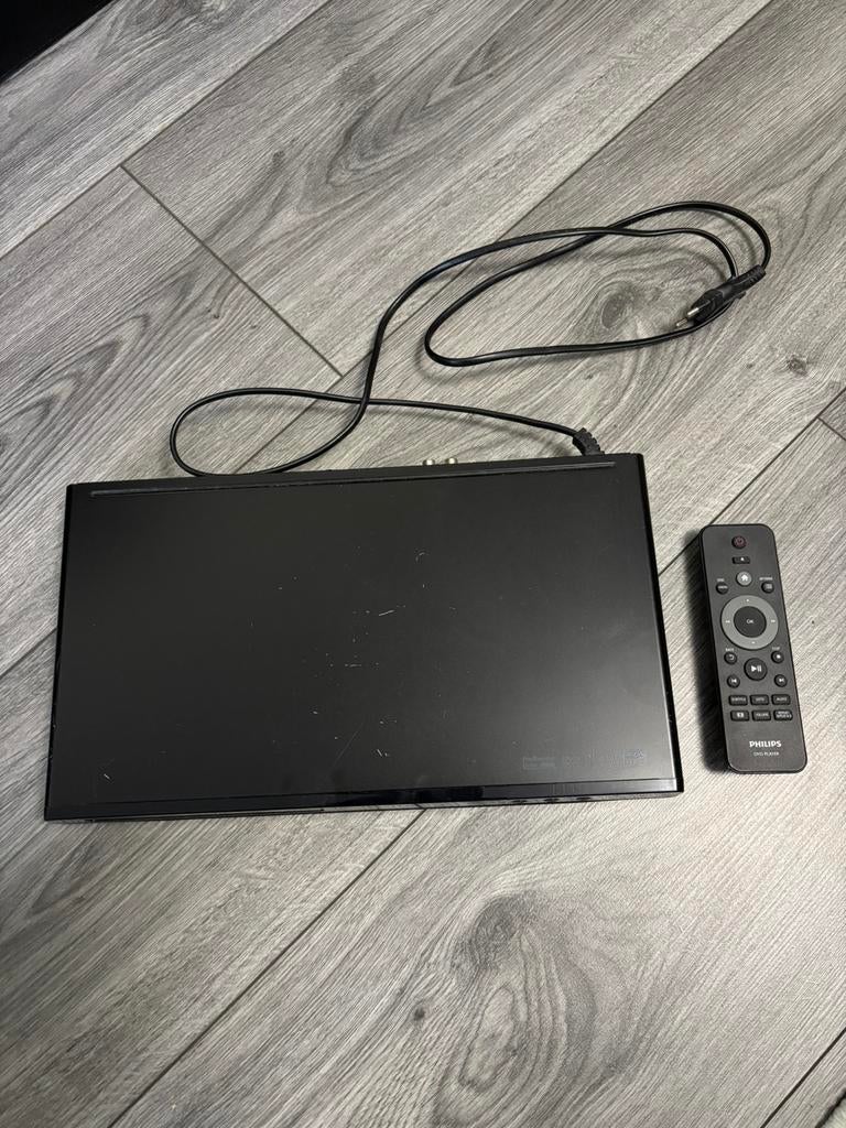 Philips dvd/ cd speler met afstandsbediening scart aansluiti, Audio, Tv en Foto, Dvd-spelers, Ophalen, Gebruikt, Philips