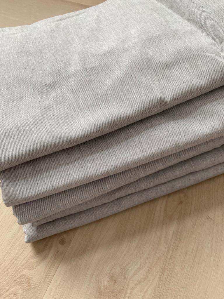 Te koop IKEA Hannalill gordijnen lichtgrijs, Huis en Inrichting, 100 tot 150 cm, 200 cm of meer, Ophalen of Verzenden, Zo goed als nieuw