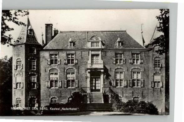 Nederhorst den Berg Kasteel Nederhorst, Verzenden, 1940 tot 1960, Ongelopen, Noord-Holland