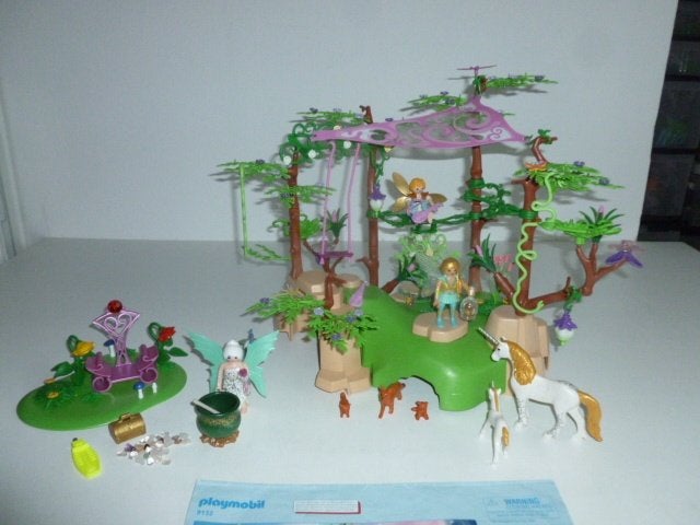 Playmobil Magisch Bos met Elven 9132 Prijs, Gebruikt, Complete set, Fantasy, Overige typen