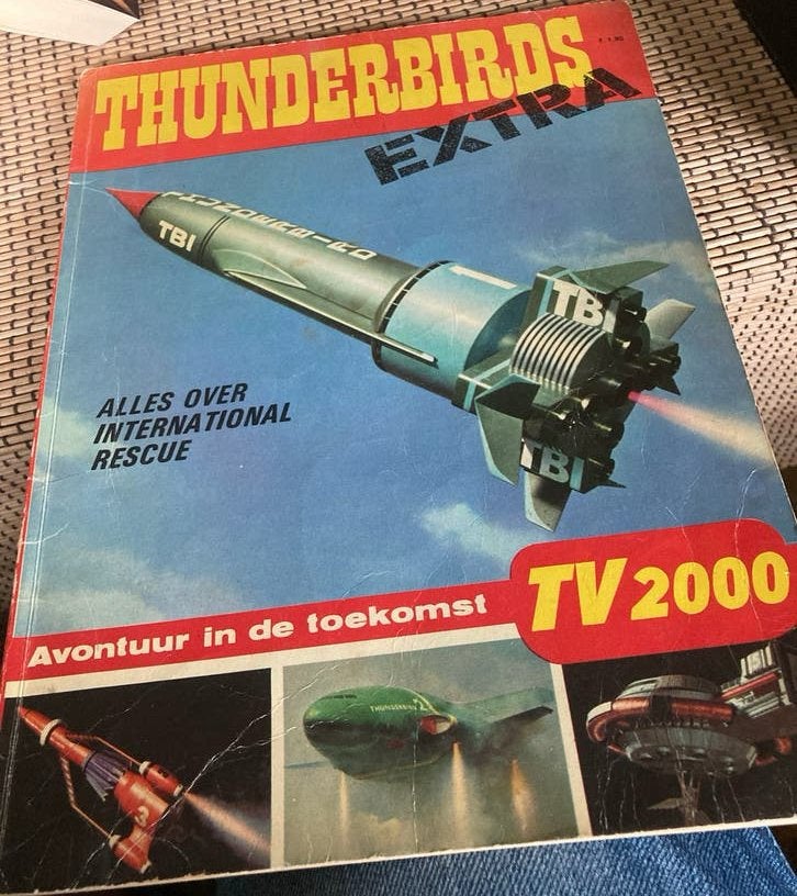 Thunderbirds Extra TV 2000 - Zomer 1966 - Vintage Tijdschrif, Ophalen of Verzenden, Overige typen
