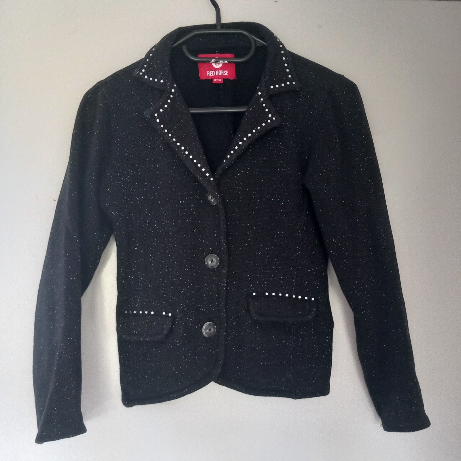 Red Horse wedstrijdjasje maat 152, Dieren en Toebehoren, Paardrijkleding, Ophalen of Verzenden, Zo goed als nieuw, Dressuur, Bovenkleding
