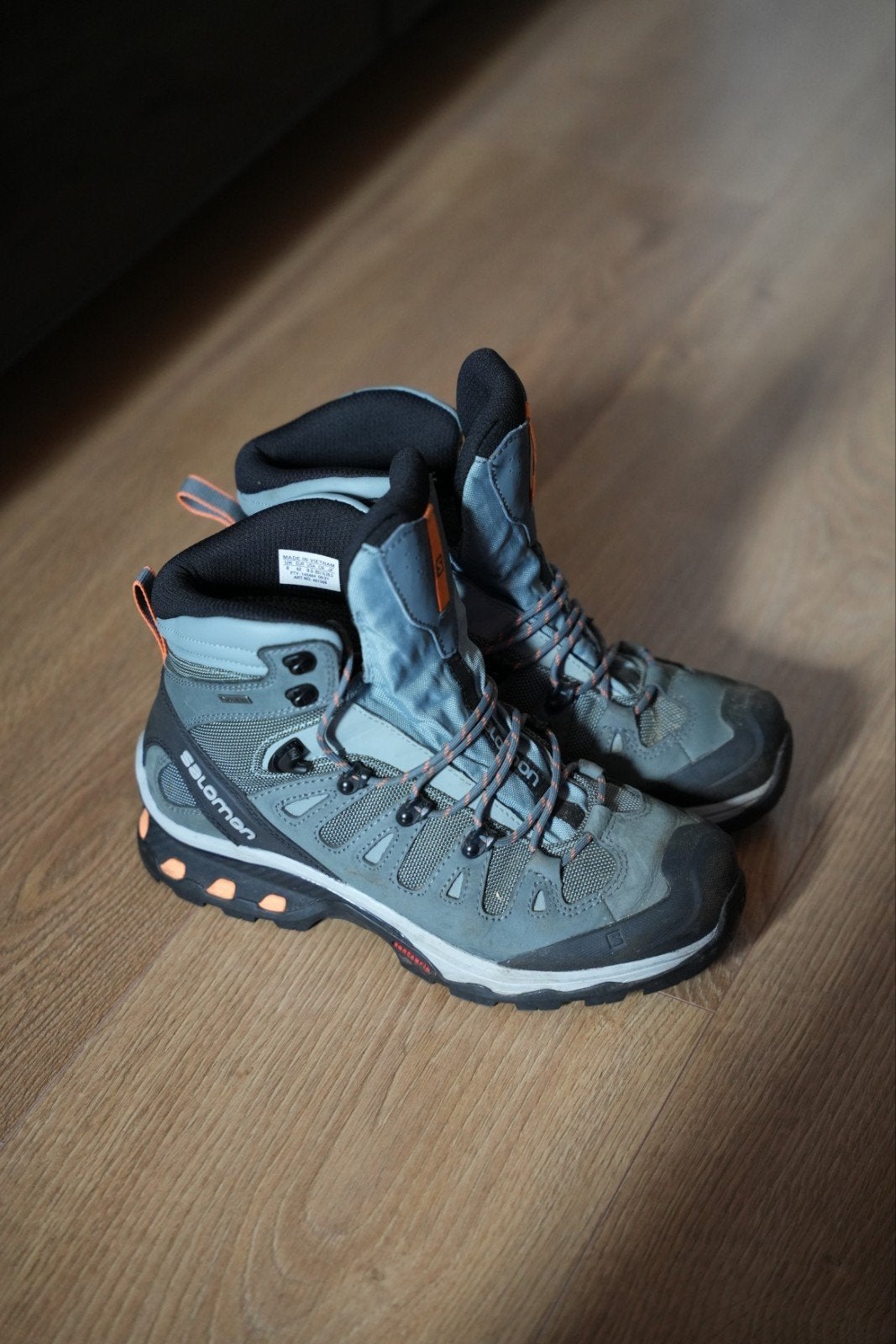 Salomon Quest 4D 3 GTX dames, Salomon, Blauw, Zo goed als nieuw, Wandelschoenen