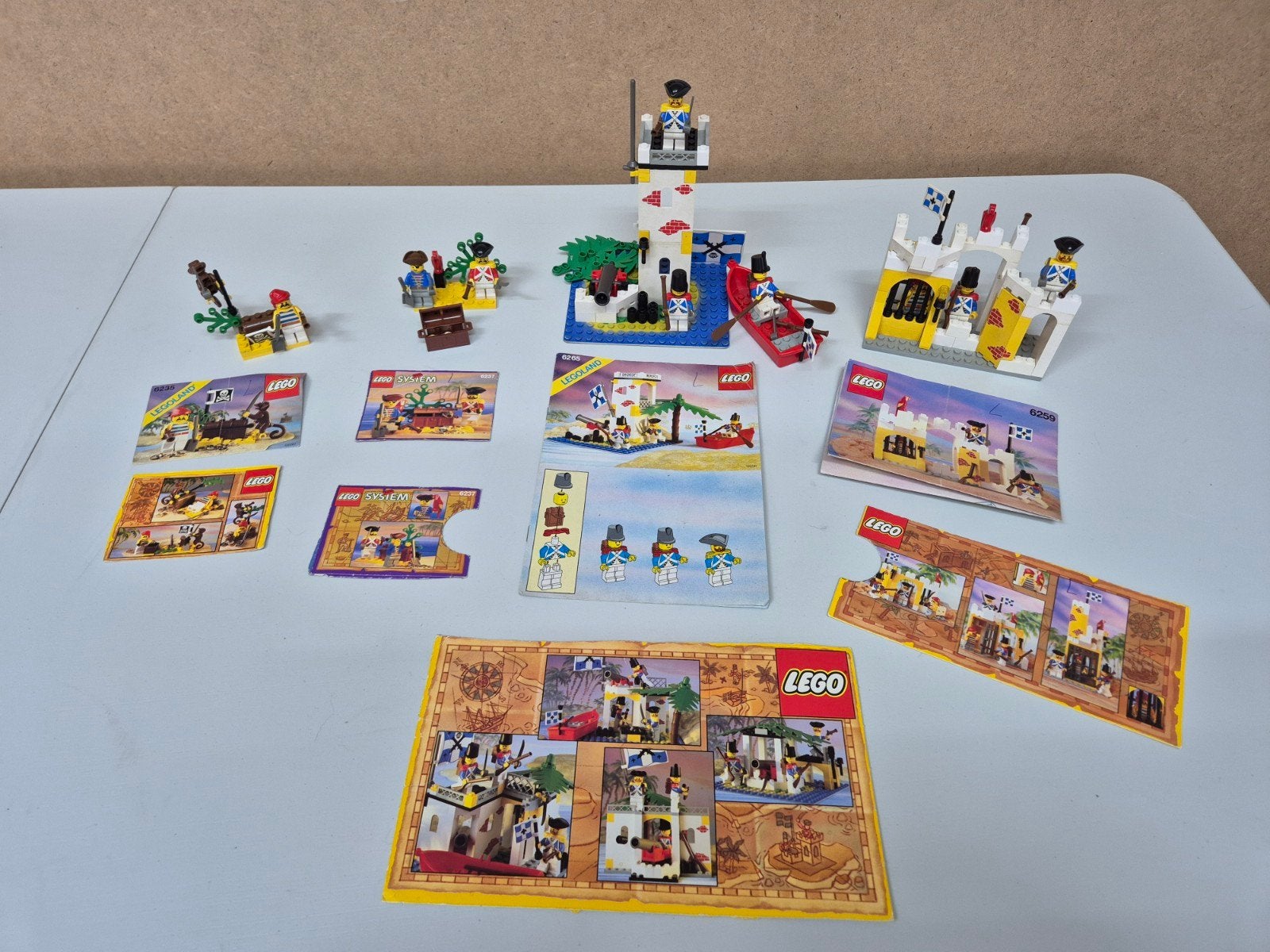 Lego Pirates Jeugdcollectie met Bouwhandleidingen, Ophalen of Verzenden, Gebruikt