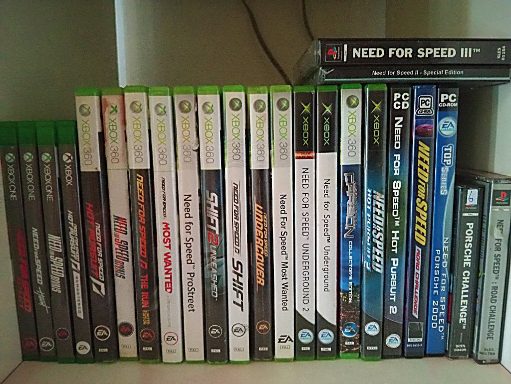 Grote Need for Speed collectie, 1 speler, Racen en Vliegen, Ophalen of Verzenden, Zo goed als nieuw