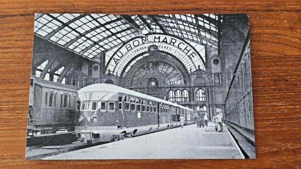 Foto TREIN NS Nederlandse Spoorwegen DE3 Diesel 3 Antwerpen, Verzamelen, Spoorwegen en Tramwegen, Verzenden, Gebruikt, Trein, Overige typen