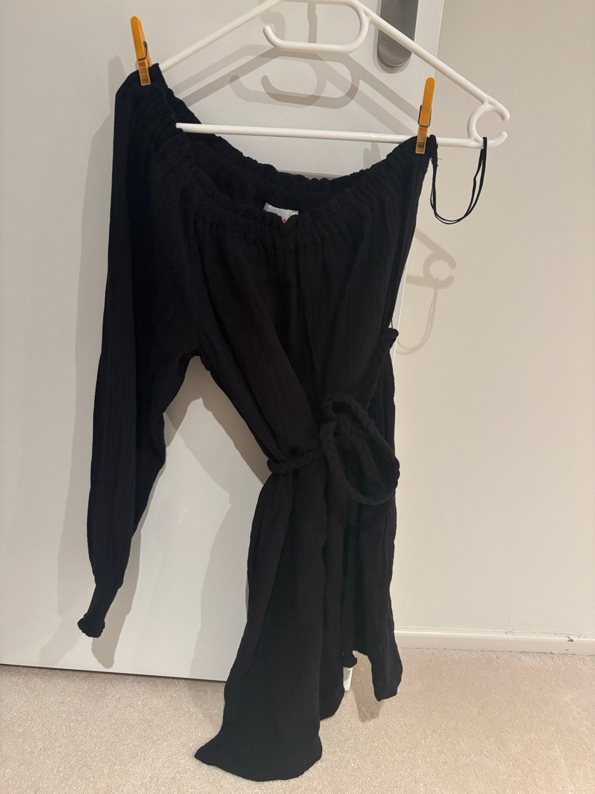Zwarte Xirena off-shoulder jurk/tuniek, Zwart, Maat 42/44 (L), Nieuw, Ophalen of Verzenden
