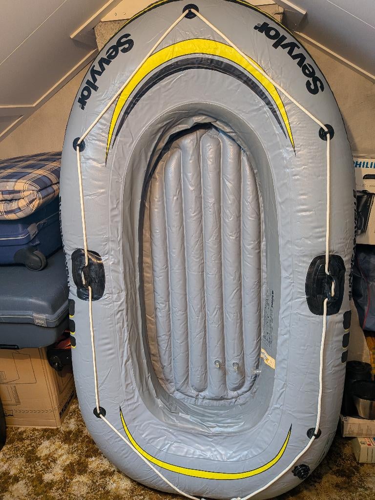 Mooie rubber boot 2 personen, Ophalen, Gebruikt