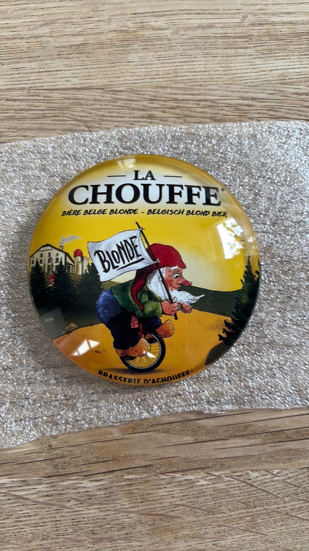 Taplens La Chouffe, Verzamelen, Biermerken, Ophalen of Verzenden, Zo goed als nieuw, Overige typen, Overige merken