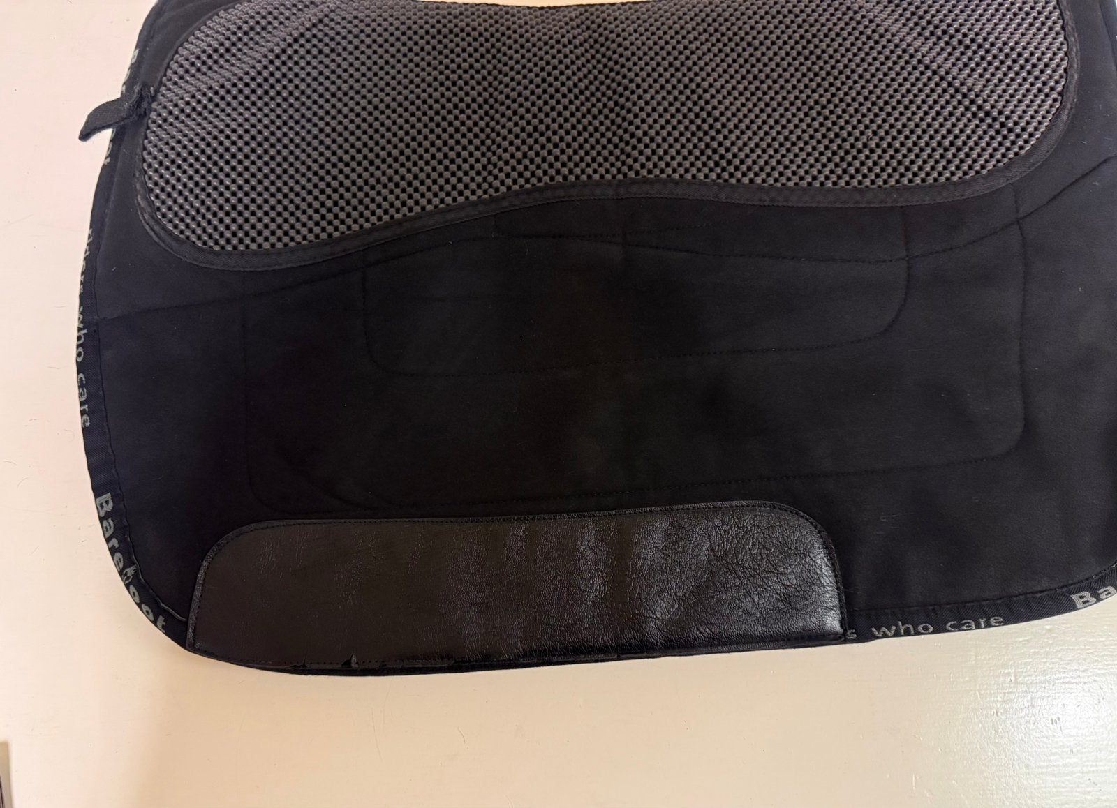 BAREFOOT Physio PAD Boomloos zadel ONDERLEGGER BONT Zwart!, Full (L), Gebruikt, Zadeldekje, Anatomisch gevormd