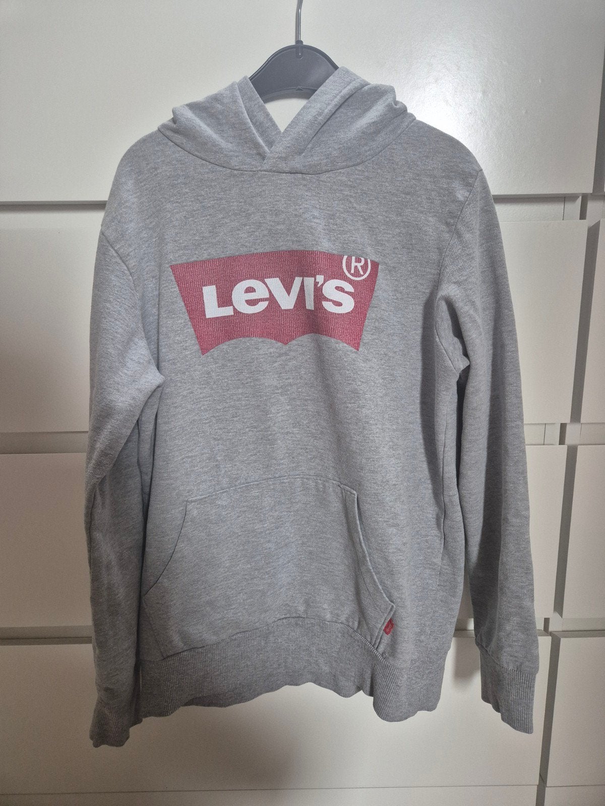 Levi's hoodie grijs - Maat 164 (14 jaar), Kinderen en Baby's, Gebruikt, Trui of Vest, Ophalen of Verzenden, Levi's