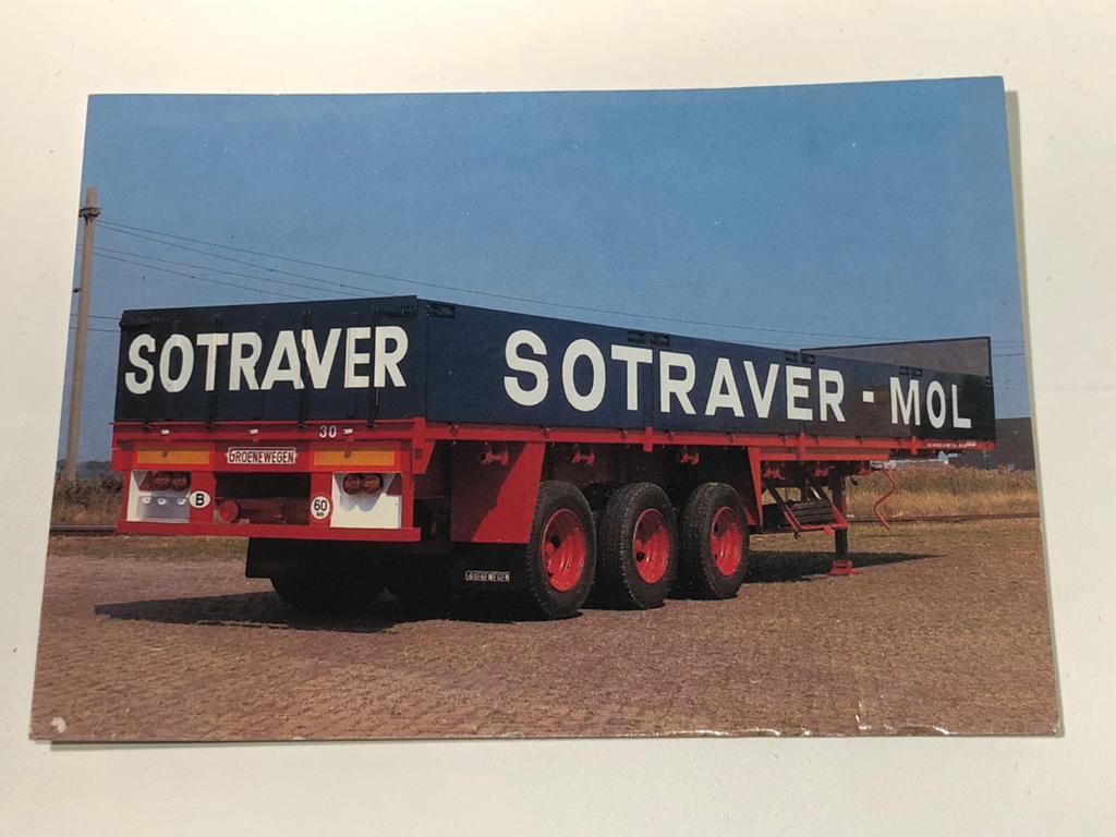 Ansichtkaart Groenewegen trailers, Ophalen of Verzenden, Zo goed als nieuw, Auto's