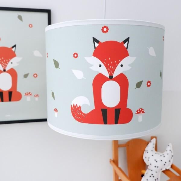 Hanglamp Kinderlamp Lamp Vos Oudgroen ANNIdesign, Kinderen en Baby's, Kinderkamer | Inrichting en Decoratie, Info@annidesign.nl