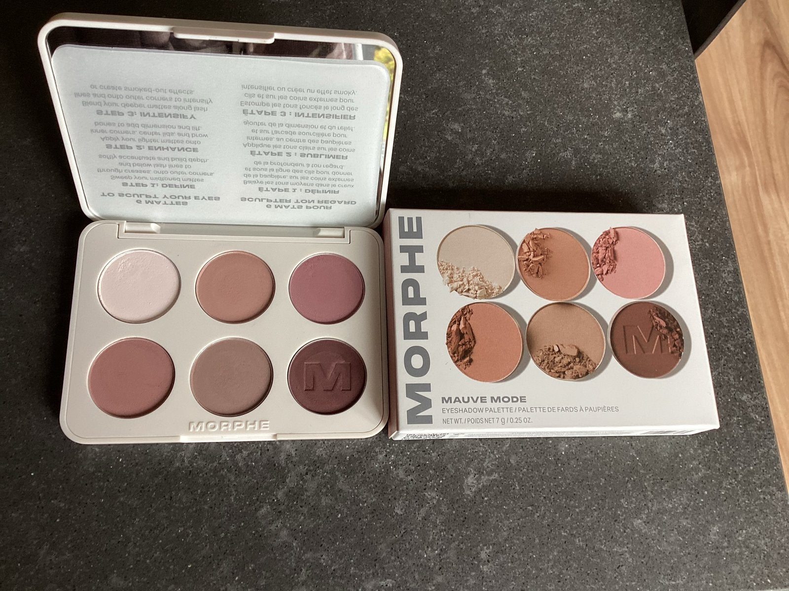 Morphe Mauve Mode Oogschaduw Palette - Zo goed als nieuw, Ogen, Paars, Ophalen of Verzenden, Zo goed als nieuw