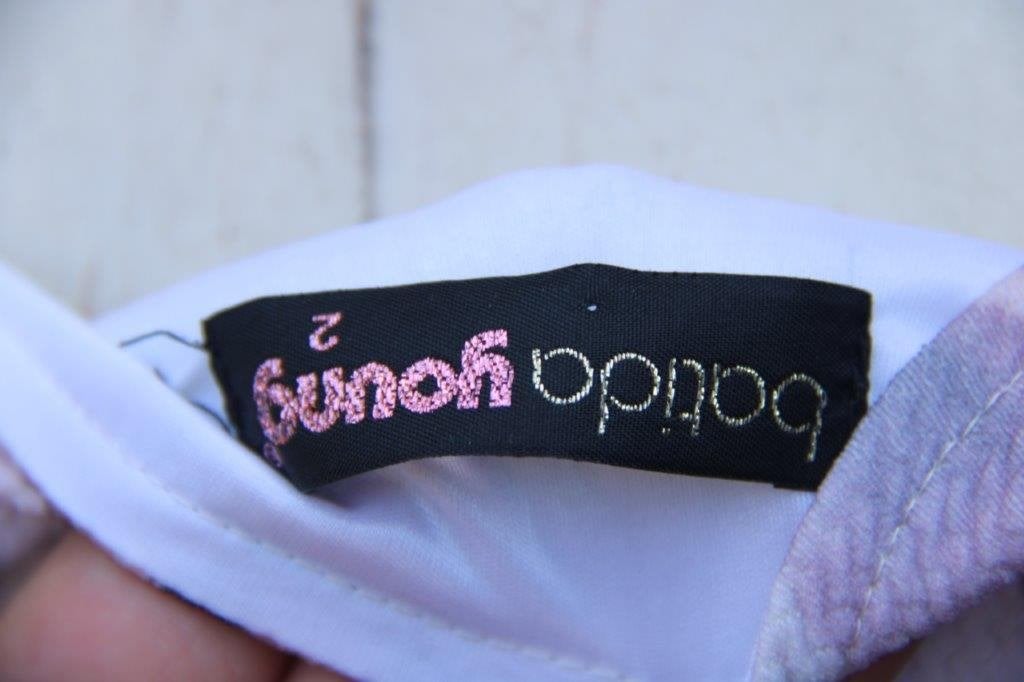 Jurk roze/ lila Batida mt 2 (38) Vaste prijs AANBIEDING, Maat 38/40 (M), Ophalen of Verzenden, Zo goed als nieuw, Knielengte