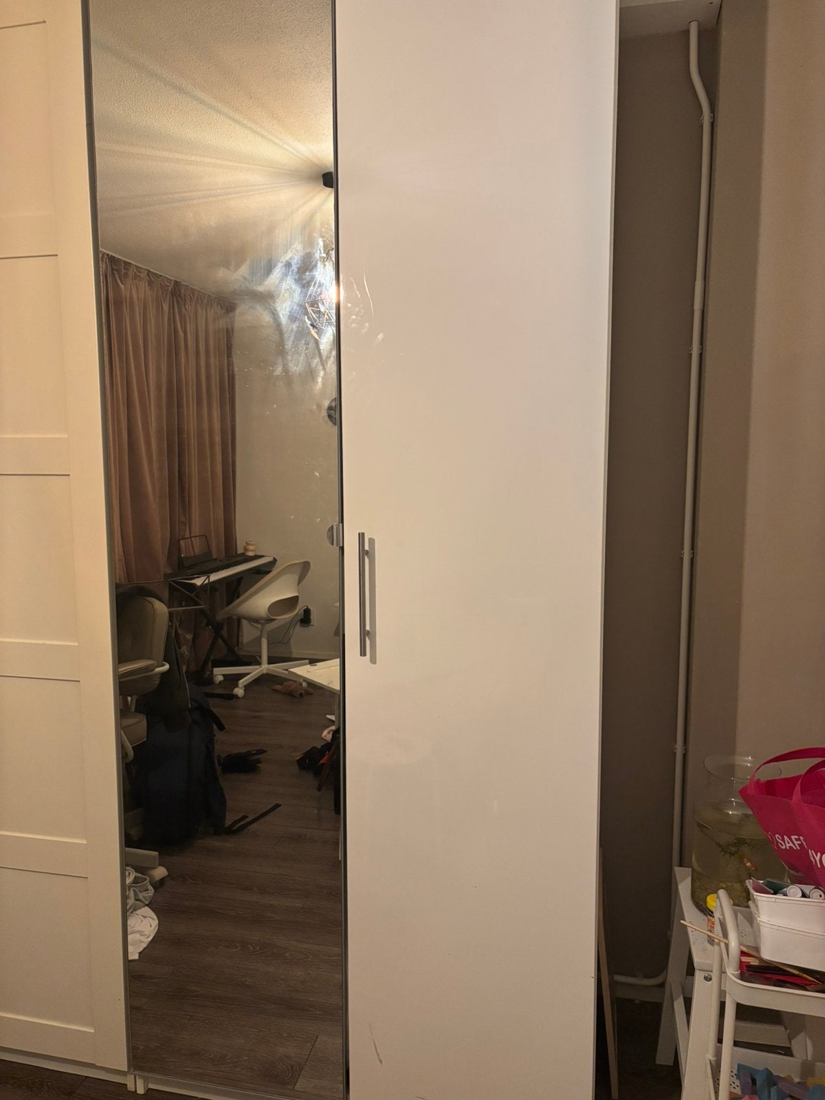 Ikea pax deur hoogglans, Ophalen, 200 cm of meer, 50 tot 100 cm, Zo goed als nieuw