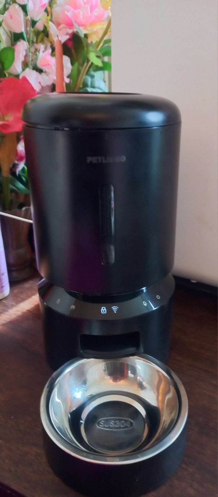 Petlibro smart feeder voor WI-FI. 5 Liter., Dieren en Toebehoren, Ophalen, Automatisch, Zo goed als nieuw