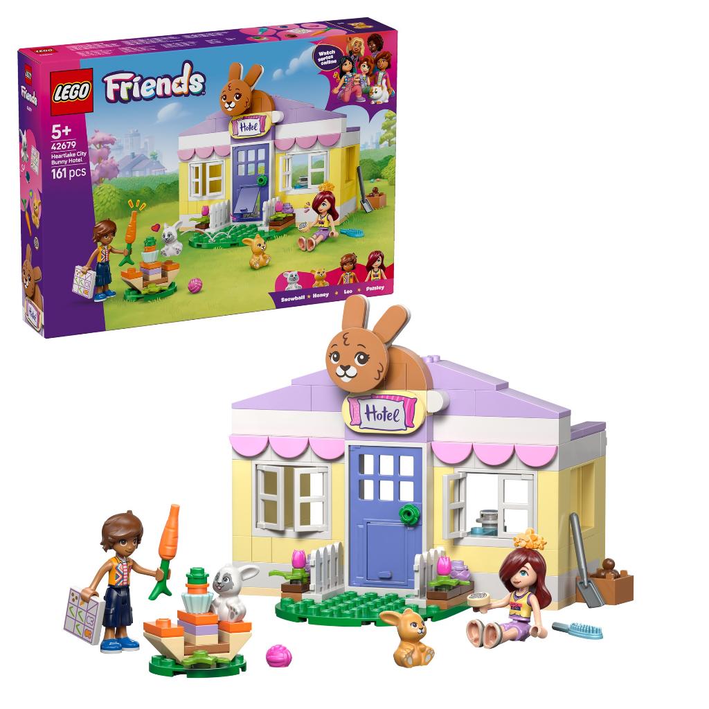 LEGO Friends 42679 Heartlake City KonijnenHotel 161 delig, Lego, Nieuw, Friends, Ophalen of Verzenden