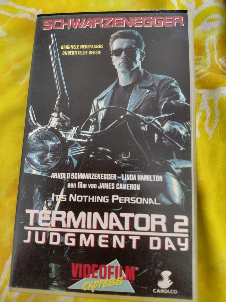 NIEUW IS SEAL TERMINATOR 2 VHS VIDEOBAND SCHWARZENEGGER, Cd's en Dvd's, Alle leeftijden, Ophalen of Verzenden, Nieuw in verpakking