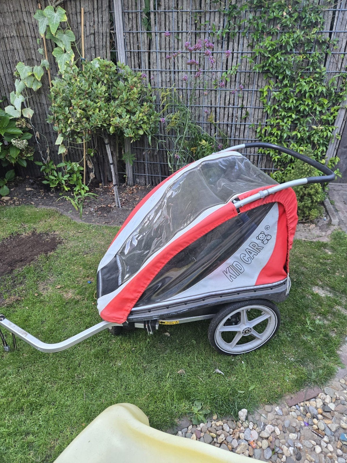 Kid Car fietskar geveerd., Ophalen, 80 kg of meer