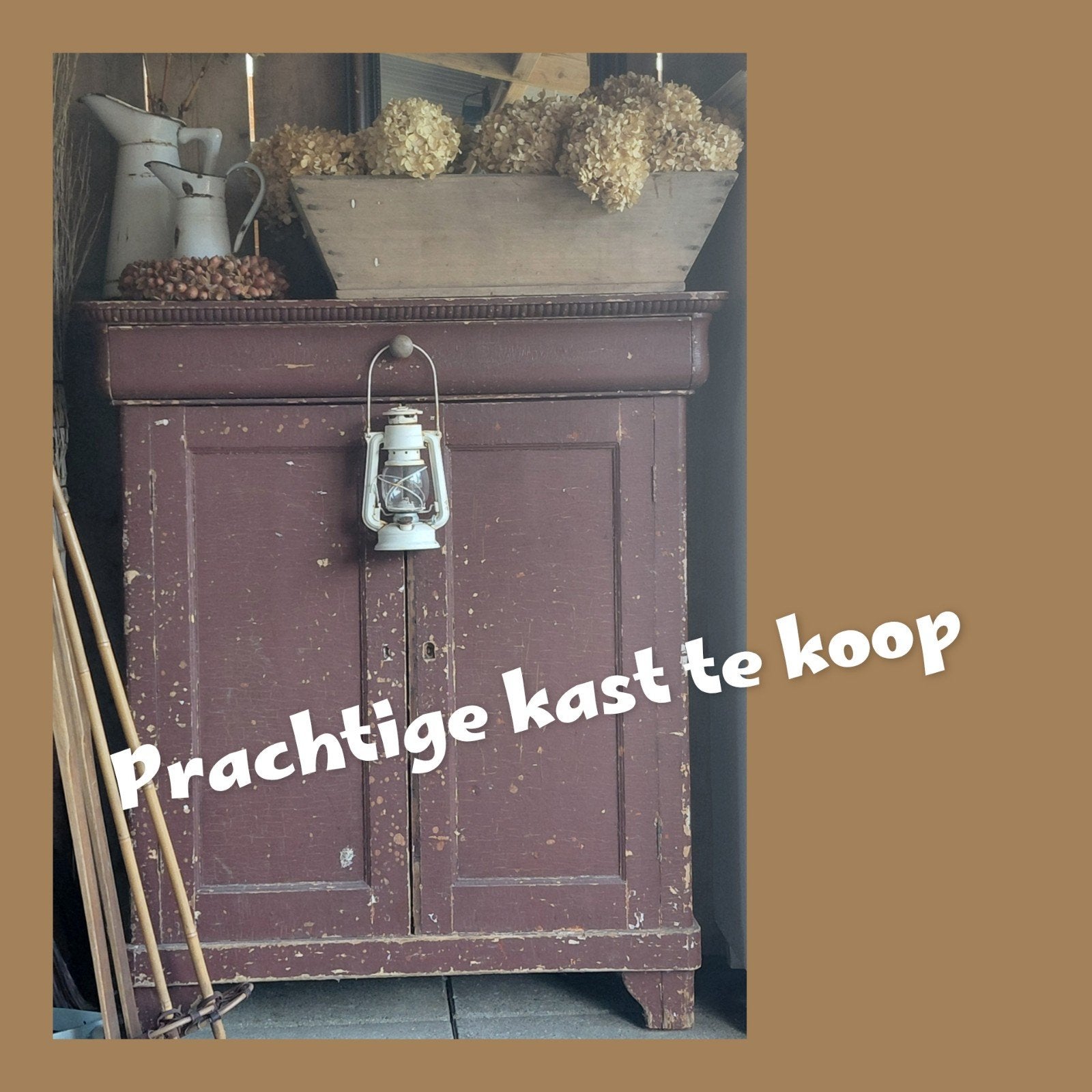 prachtige kast te koop, Ophalen