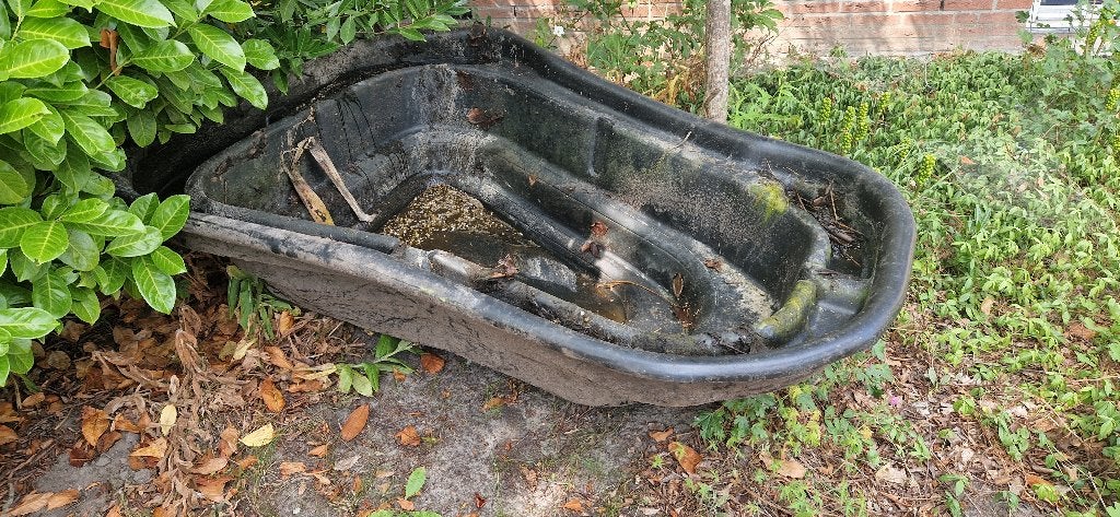 vijverbak, Tuin en Terras, Ophalen, Gebruikt