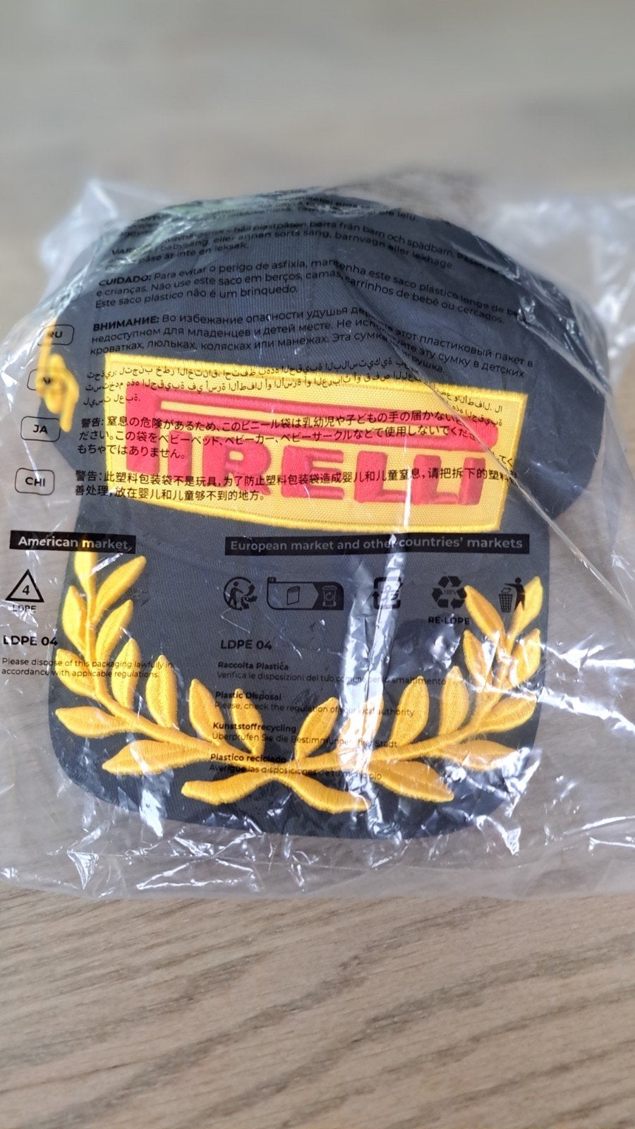 Nieuwe Pirelli Podium Cap - Ongedragen, Kleding | Heren, Ophalen, Nieuw, One size fits all, Pet